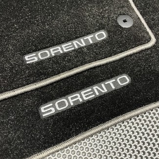 Ворсовые коврики на KIA Sorento III Prime 2015 - 2020 в Барнауле