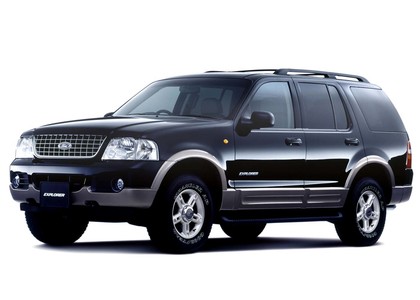 Ворсовые коврики на Ford Explorer III 2001 - 2006 в Барнауле