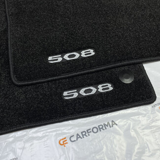 Ворсовые коврики на Peugeot 508 II 2018 - 2026 в Барнауле Ворсовые коврики на Peugeot 508 II 2018 - 2026 в Барнауле