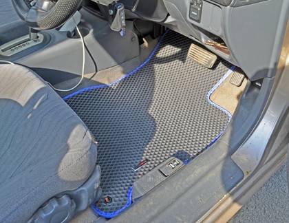 Ворсовые коврики на Honda Civic VII 4d 2000 - 2006 в Барнауле