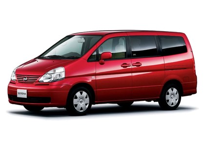 Ворсовые коврики на Nissan Serena (C24) 1999 - 2005 в Барнауле