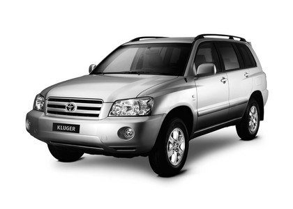 Ворсовые коврики на Toyota Kluger V 2000 - 2007 в Барнауле