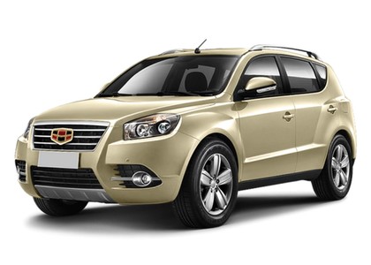 Ворсовые коврики на Geely Emgrand X7 первый рестайлинг 2016 - 2018 в Барнауле