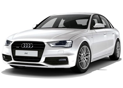 Ворсовые коврики на Audi A4 (B8) 2007 - 2015 в Барнауле