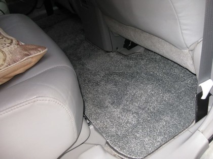 Ворсовые коврики на Toyota Highlander II 2007 - 2013 в Барнауле