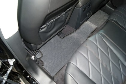 Ворсовые коврики на Infiniti QX70 2013 - 2019 в Барнауле