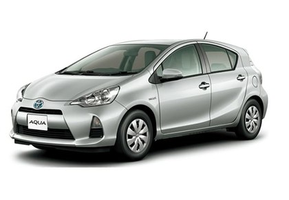 Ворсовые коврики на Toyota Aqua (P10) 2011 - 2021 в Барнауле