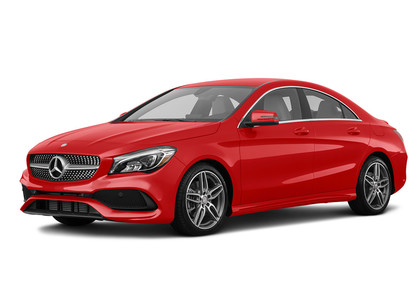 Ворсовые коврики на Mercedes CLA (C117) 2013 - 2019 в Барнауле