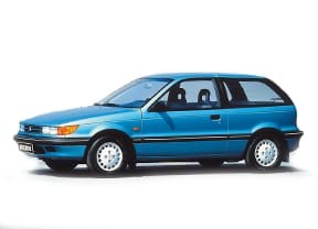 Ворсовые коврики на Mitsubishi Colt III 1988 - 1992 в Барнауле