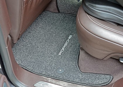 Ворсовые коврики на Porsche Cayenne II 2010 - 2018 в Барнауле