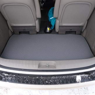 Ворсовые коврики на KIA Carnival III 2014 - 2021 в Барнауле