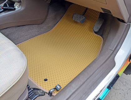 Ворсовые коврики на Toyota Corsa (L50) 1994 - 1999 в Барнауле