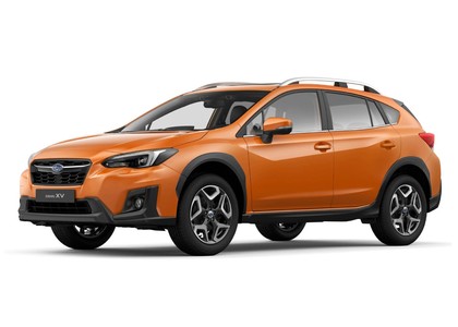 Ворсовые коврики на Subaru XV II 2017 - 2022 в Барнауле