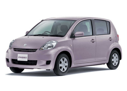 Ворсовые коврики на Toyota Passo I 2004 - 2010 в Барнауле