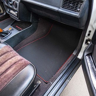 Ворсовые коврики на Mercedes 190 (W201) 1982 - 1993 в Барнауле